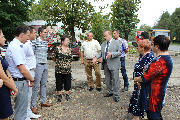 Встреча с жителями Пролетарского округа по вопросу ремонта тротуара на ул. Кутузова
